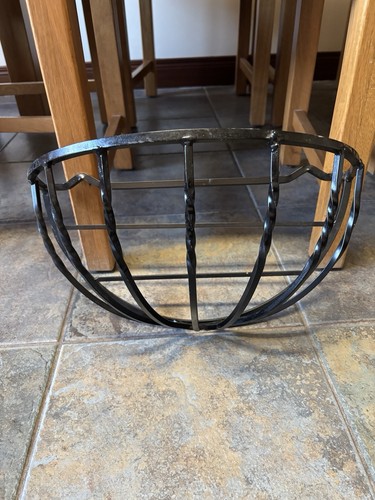Black wrought iron
