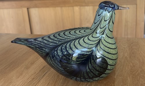 Oiva toikka glass bird - toikka,