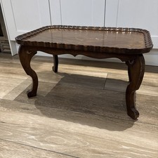 Vintage Wooden Fold-Down Tray / Table Small - Collapsible Possibly Ercol?