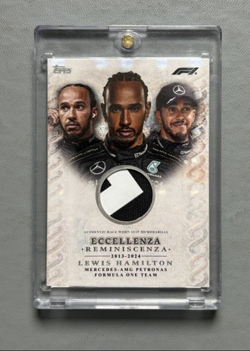 Topps eccellenza lewis - f1,