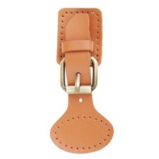 Leather strap buckle leather