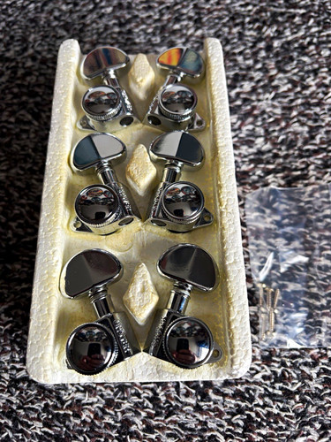 Set chrome guitar tuning - of,