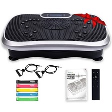 Vibration Plate Exercise Machine Home Workout Equipment & Body Shaper Massager
