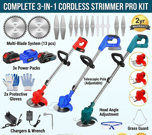 Cordless grass trimmer - cordless,