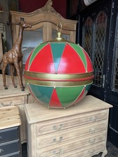 Giant Metal Christmas Bauble