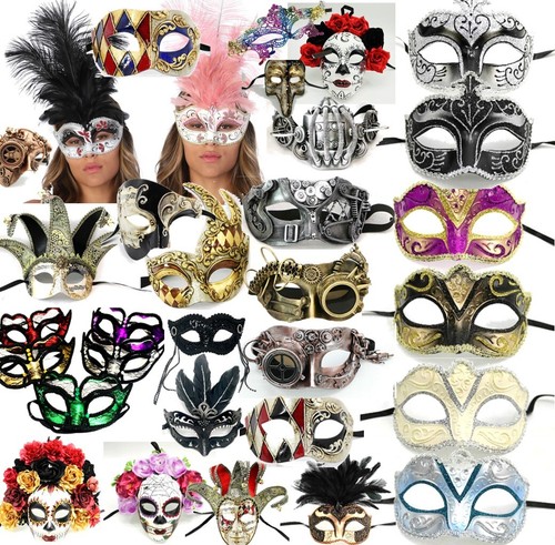 Masquerade eye masks unisex - masks,