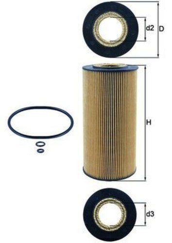 Mahle oil filter - for, man