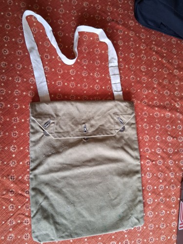 Ww2 british gas resperator bag - ww2,