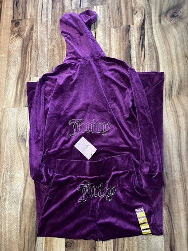 Juicy couture violet velour - couture, xs