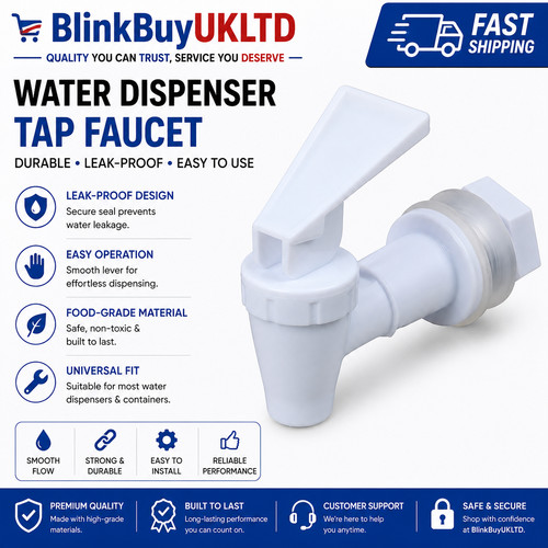 Plastic water dispenser tap - water,