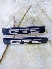 OPEL MANTA GTE / VAUXHALL ASTRA GTE MK1 RECARO SEAT BADGES X 2  Really Good.