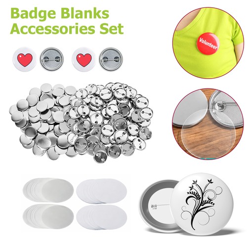Badge button blanks 25mm 32mm - button,