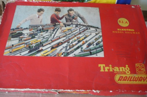 Rare vintage tri - vintage, railways