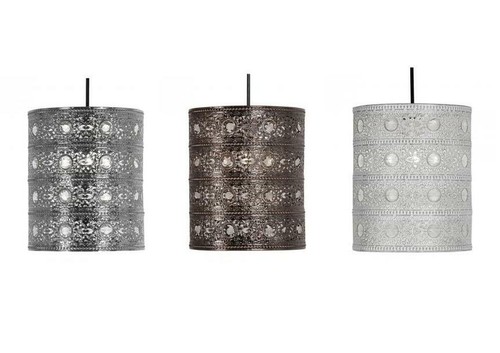 Moroccan style lampshade metal - moroccan,
