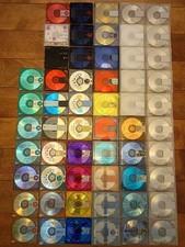 TDK MiniDisc MD 57 Used Discs Set 74min Initialized w/ 30 Cases Vintage Lot
