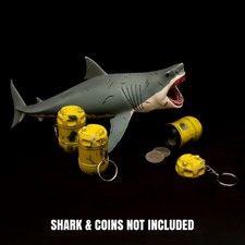 Jaws Orca Barrel Keyring Coin