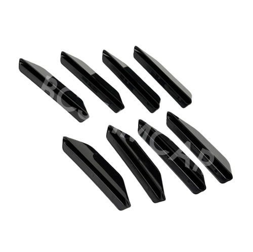 8pcs car spoiler splitter wing - car,