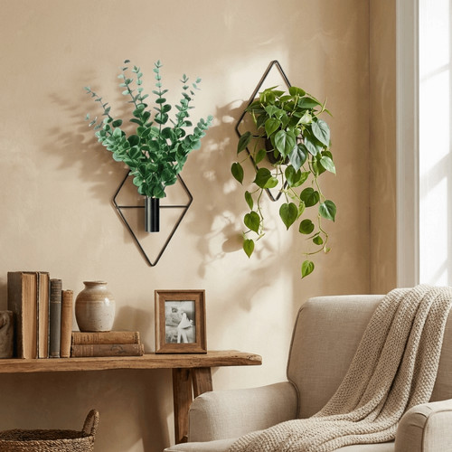 2pcs wall hanging vase - hanging,