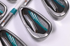 Ladies Ping Rhapsody 2015 Irons / 7-PW+SW / Brown Dot / Ladies Flex Ping ULT 220