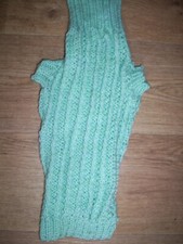 Brand new hand knitted ribbed