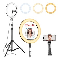 12/14" Ring Light with Tripod
