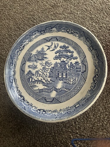 Antique willow pattern - antique, large