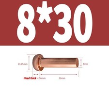 M2 M2.5 M3 M4 M5 M6 M8 Solid