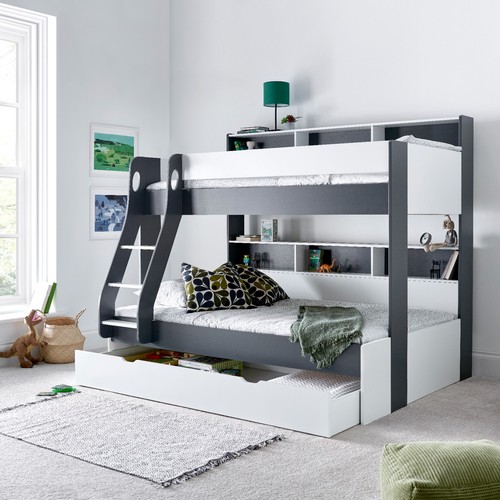 Oliver grey white wooden - oliver,