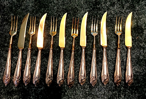 Set pairs of antique - ,