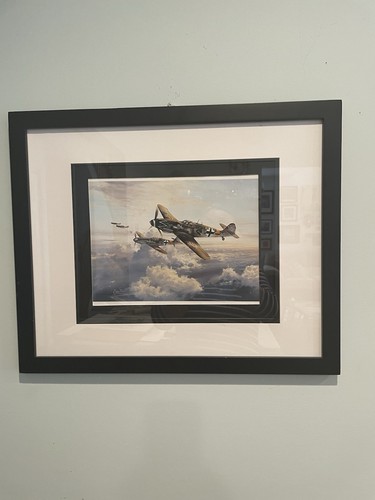 Framed art print aviation - framed,