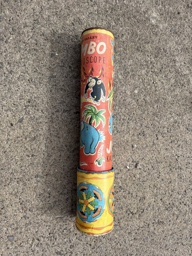 Vintage jumbo kaleidoscope toy - kaleidoscope,