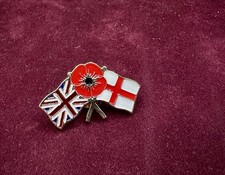 UK & ENGLAND Union Flag Pin Badge Lapel Metal Enamel New
