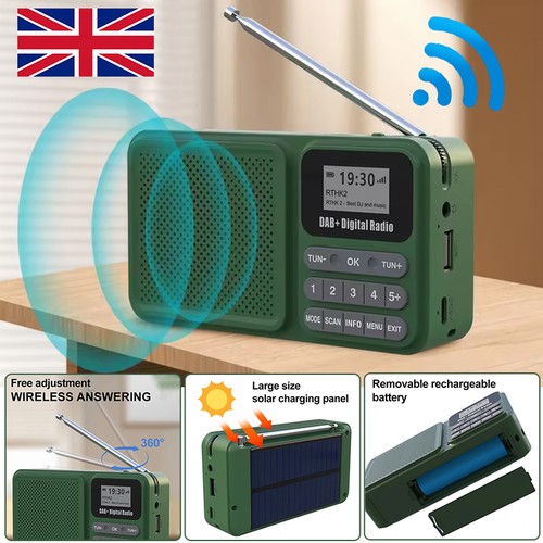 Portable mini digital dab - portable, dab+