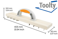 Toolty Wall Plaster Render Scratch Scraper Scraping Plane Scrubbering Tool DIY