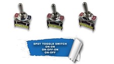 Heavy Duty Toggle Switch SPST 15A 250VAC