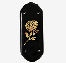 1 x Black Ceramic Door Finger