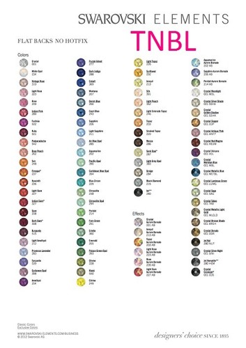 Genuine swarovski crystals - genuine,