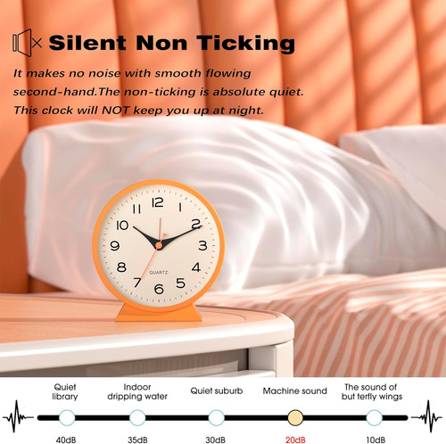Analogue alarm clock - analogue,