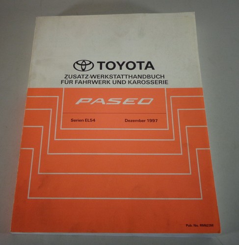 Workshop manual toyota - toyota, paseo