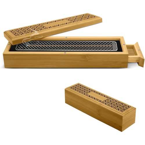 Wooden incense holder burner - wooden,