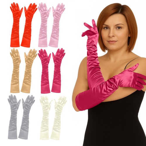 Ladies long satin - ladies,