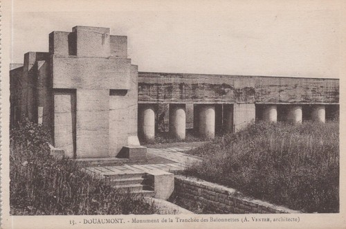 Ww1 france rppc 1918 - ww1, douaumont