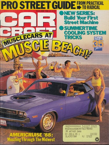 Car craft magazine june 1988 - craft,