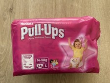 Rare Vintage 2008 Huggies Pull-ups nappies (Size L) for girls DISCONTINUED