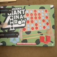 Wooden Giant Four in a Row