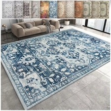 Luxury Tradtional Rug Large Soft Living Room Rugs Non Slip Carpet Hallway Runner