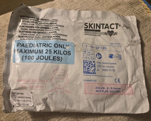 Skintact peadiatric aed pads - skintact,
