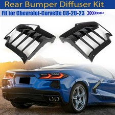 Carbon Black Rear Bumper Fin