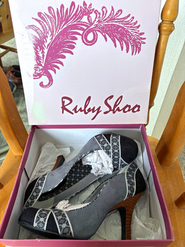Ruby shoo portia grey black - ruby, grey/black
