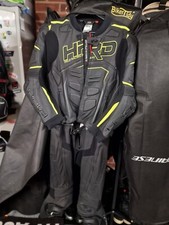 Held Safer 2 Leather Jacket - Black / Fluo Yellow